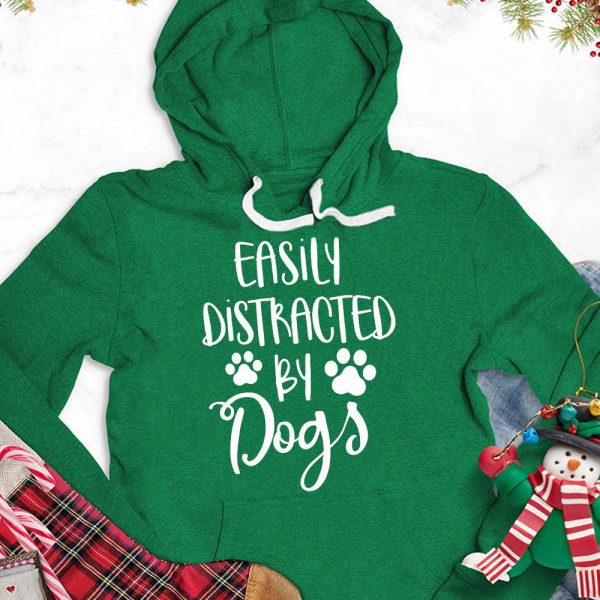 Easily Distracted By Dogs Hoodie_3822