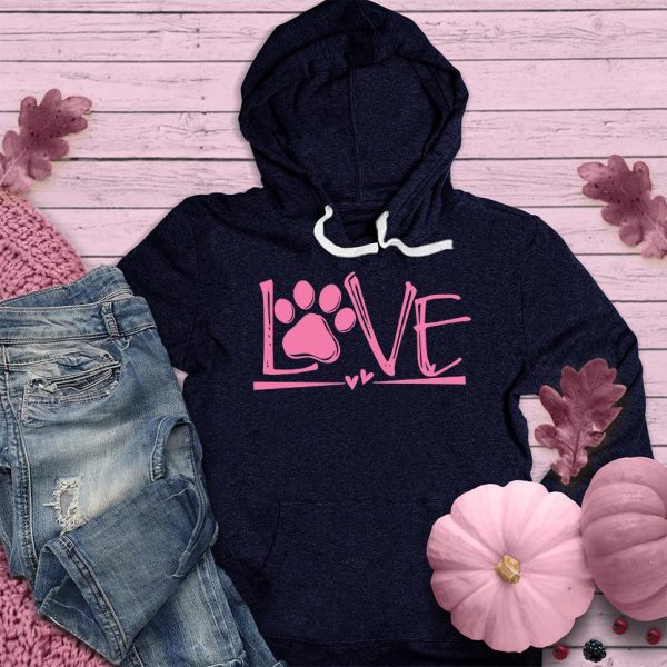 Dog Love Hoodie Pink Edition_9659