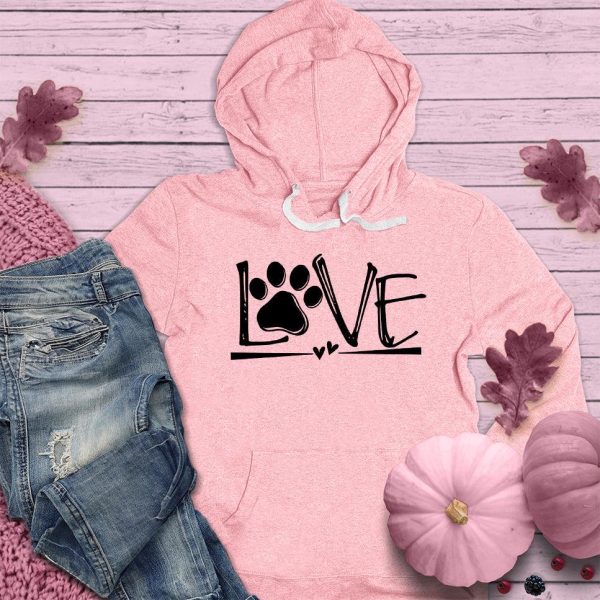 Dog Love Hoodie Pink Edition_9659