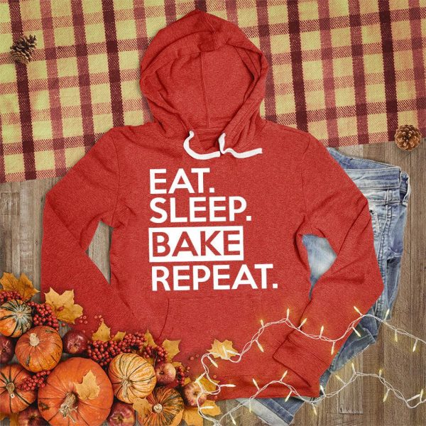 Eat Sleep Bake Repeat Hoodie_8195